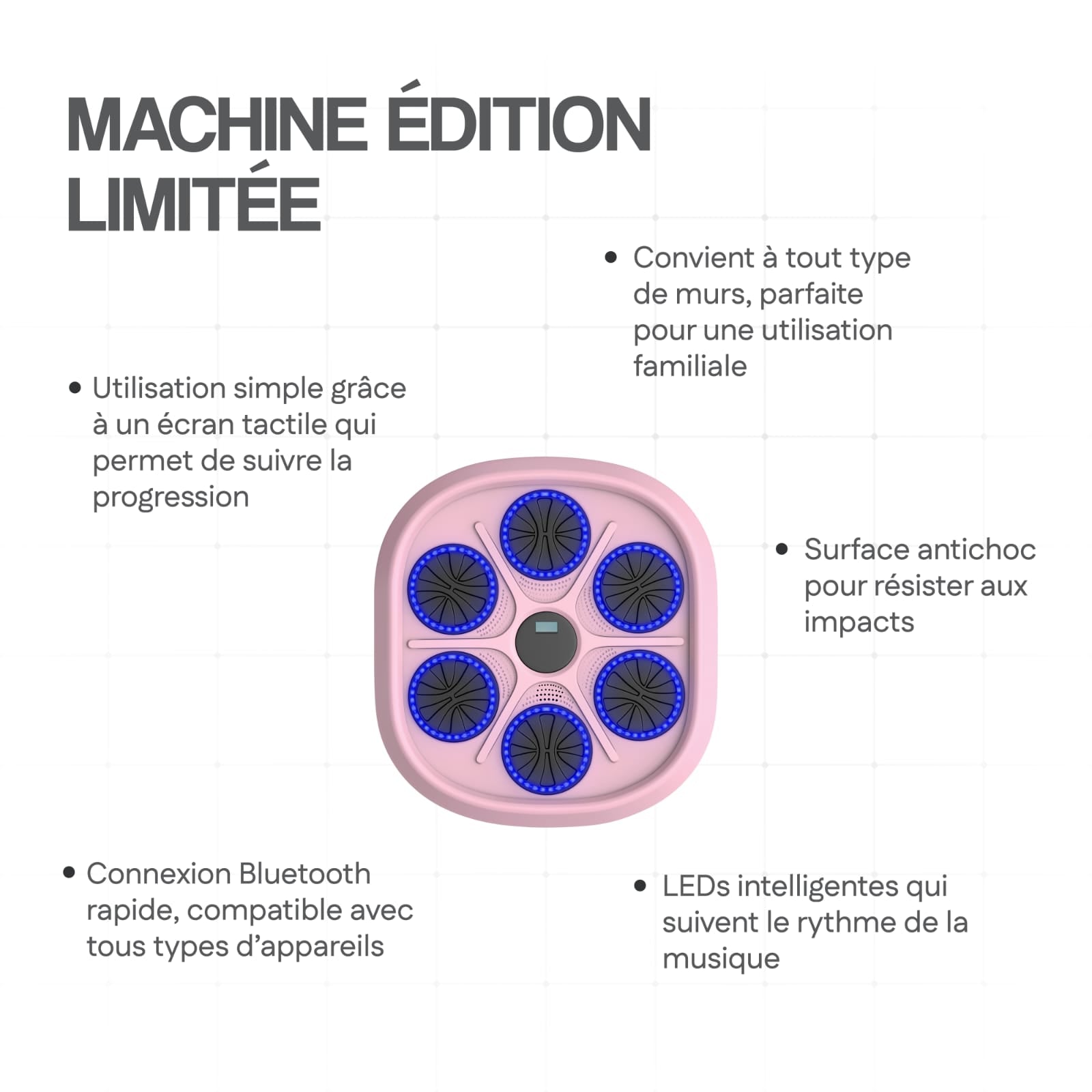 Musical Boxing Machine - Limited Edition (Pink)