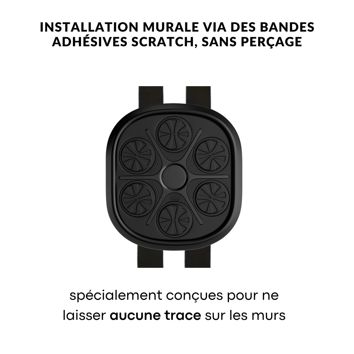 Appareil Boxe Musicale Aiyyotto Avec LED, Bluetooth Et Gants Offerts - 12 Modes & Vitesses