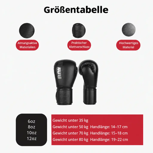 Klassische Boxhandschuhe