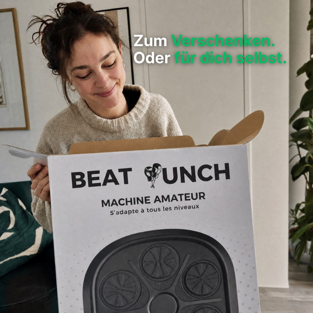 Machine de Boxe Musicale - Édition Limitée (Rose)