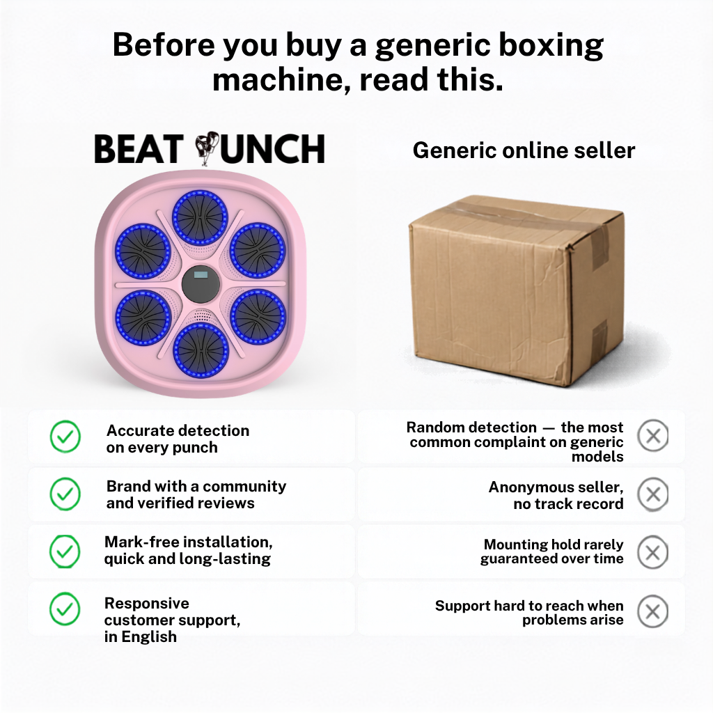Musical Boxing Machine - Limited Edition (Pink)
