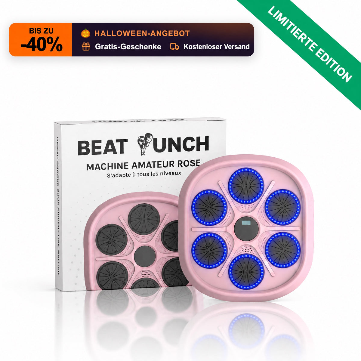 Musik-Boxmaschine – Limitierte Edition (Rosa)