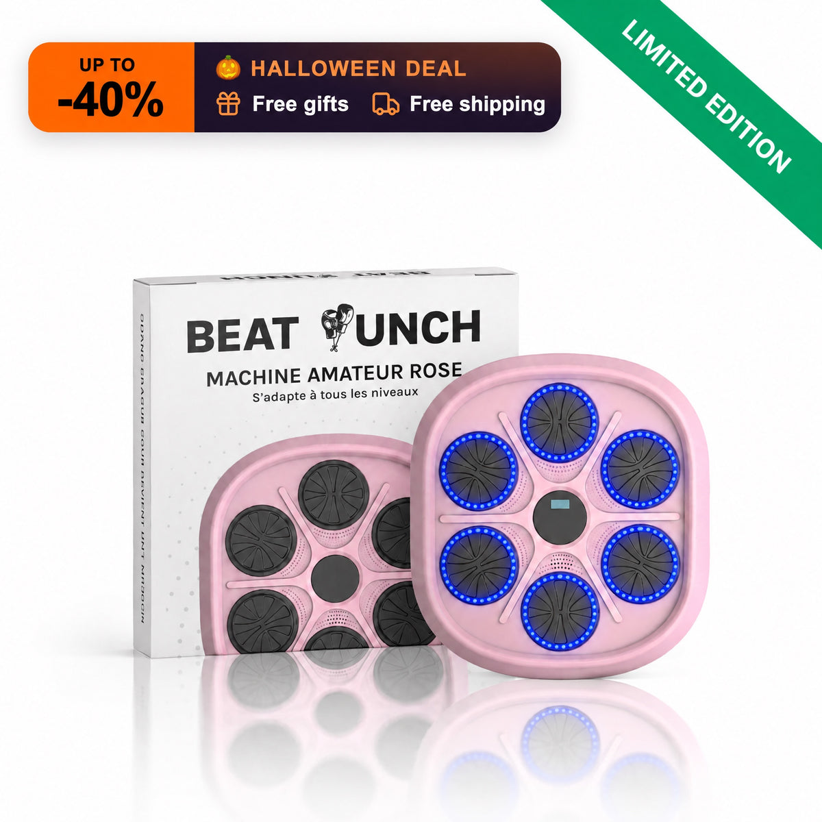 Musical Boxing Machine - Limited Edition (Pink)