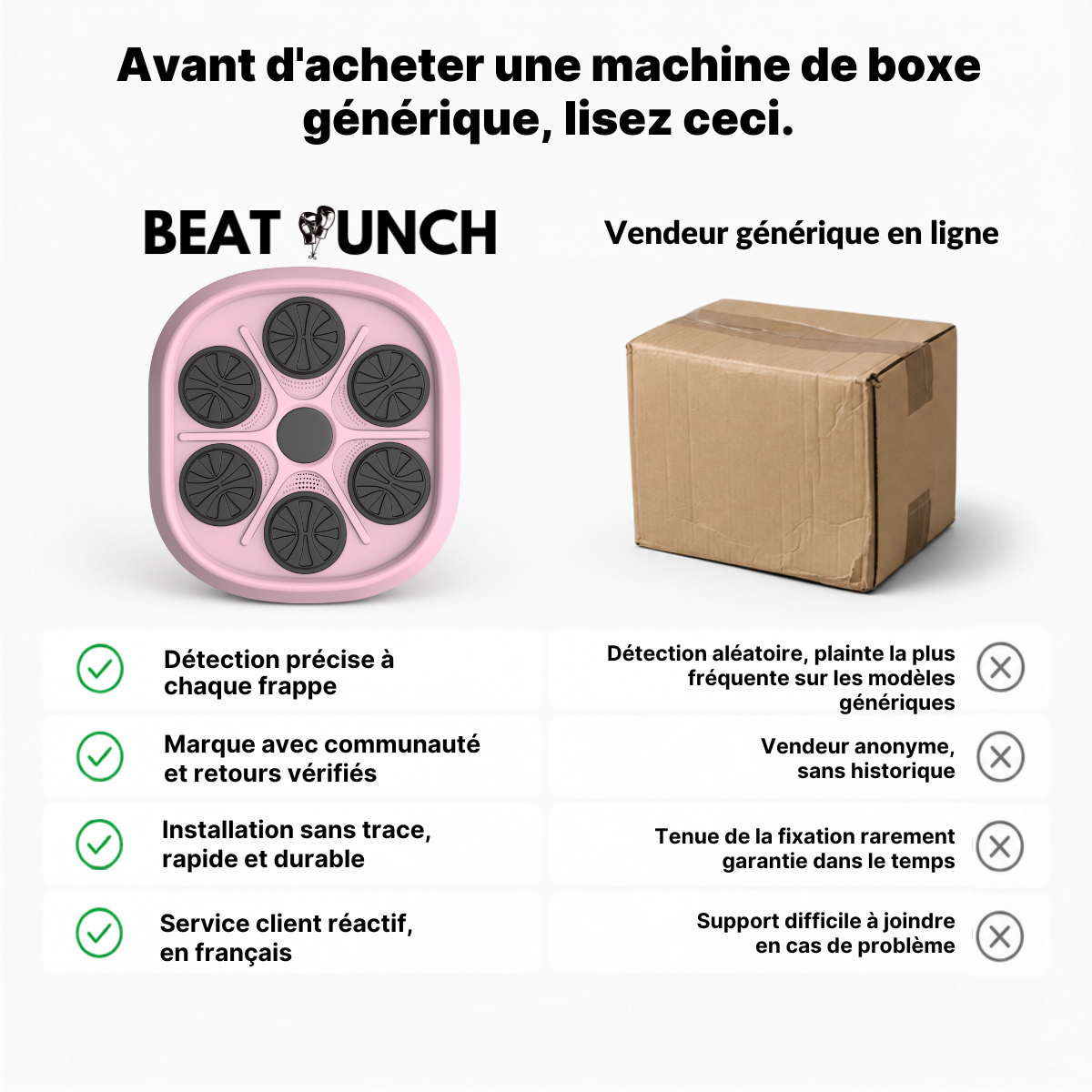 Musical Boxing Machine - Limited Edition (Pink)