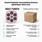 Machine de Boxe Musicale - Édition Limitée (Rose)